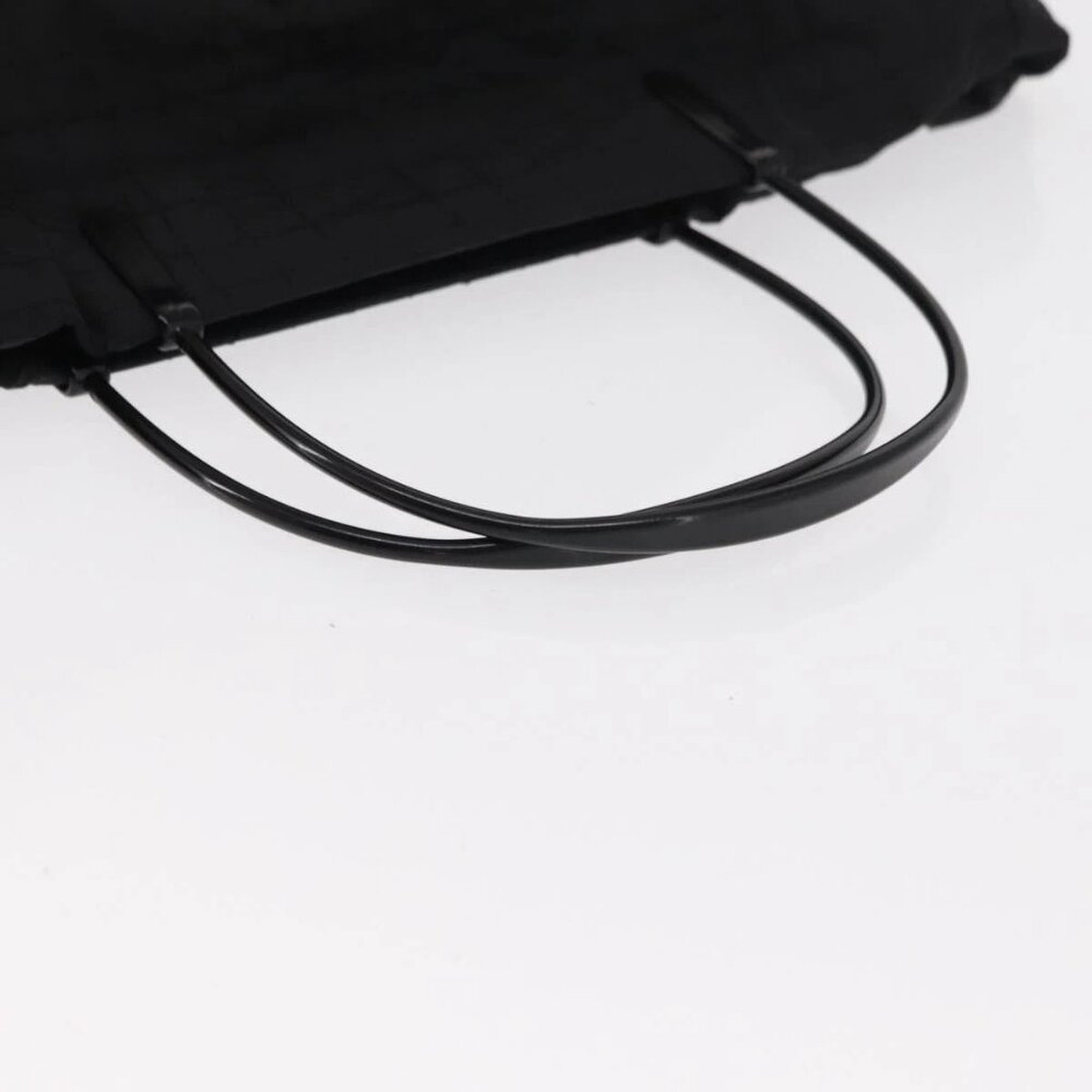 PRADA Hand Bag Nylon Black Silver Auth ka079 - Picture 8 of 16